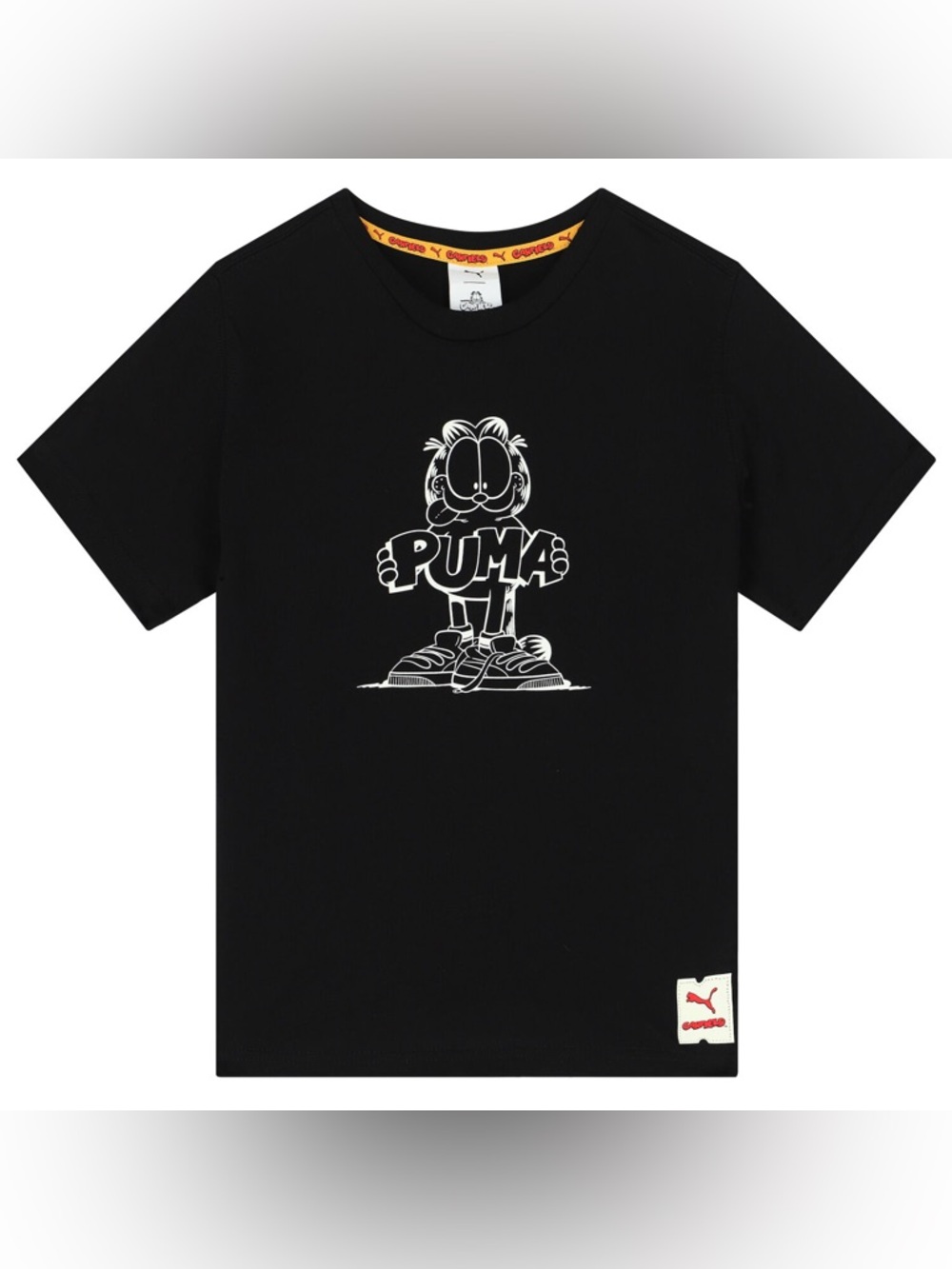 Puma Garfield Black Graphic Tee